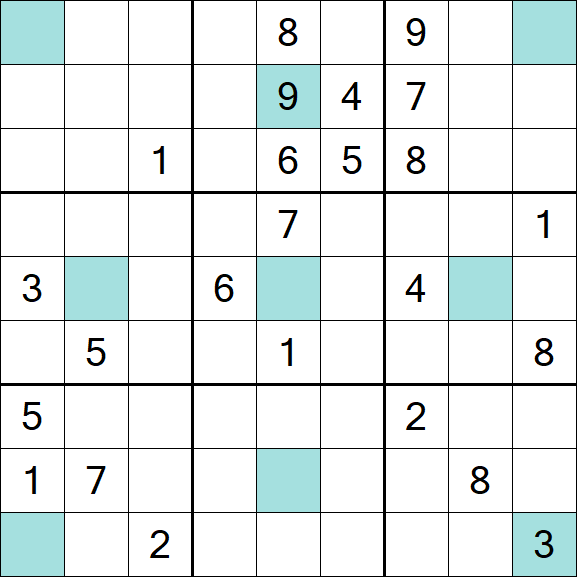 Girandola Sudoku - Difficile
