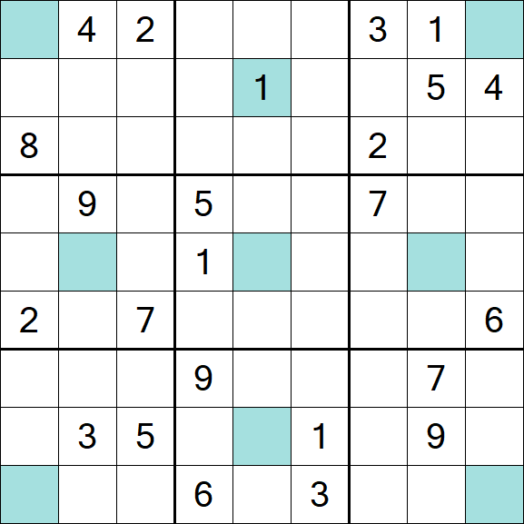 Girandola Sudoku - Difficile