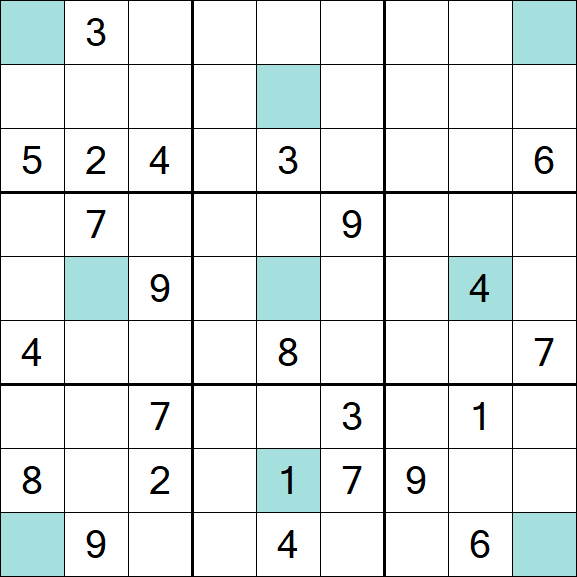 Girandola Sudoku - Difficile
