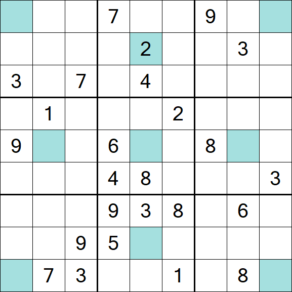 Girandola Sudoku - Difficile