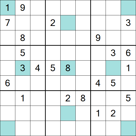 Girandola Sudoku - Difficile