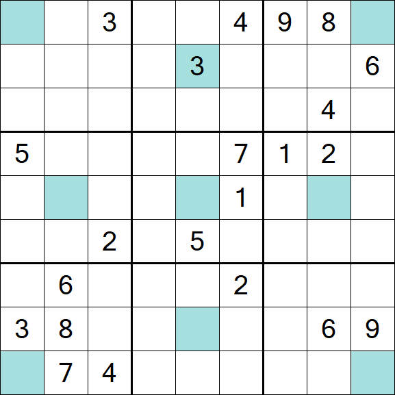 Girandola Sudoku - Difficile