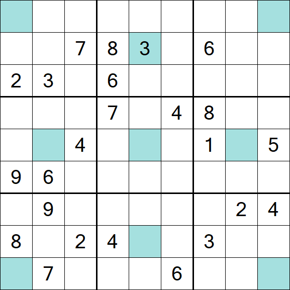 Girandola Sudoku - Difficile