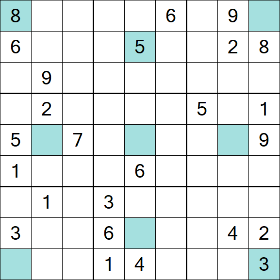 Girandola Sudoku - Difficile