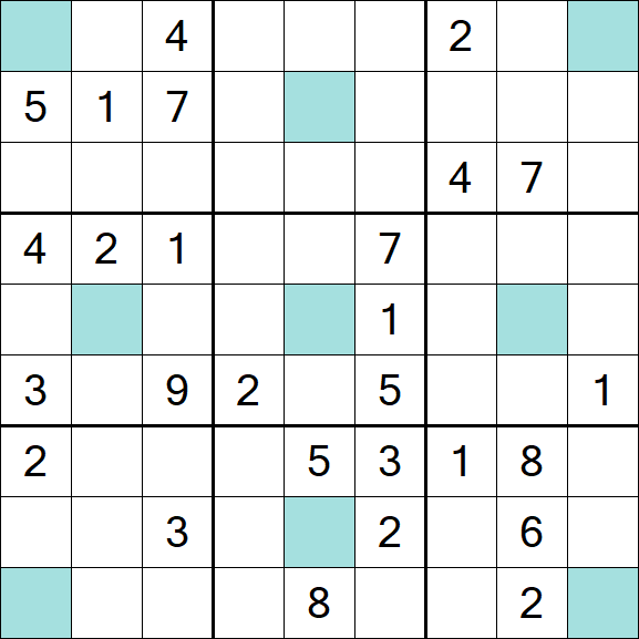 Girandola Sudoku - Hard