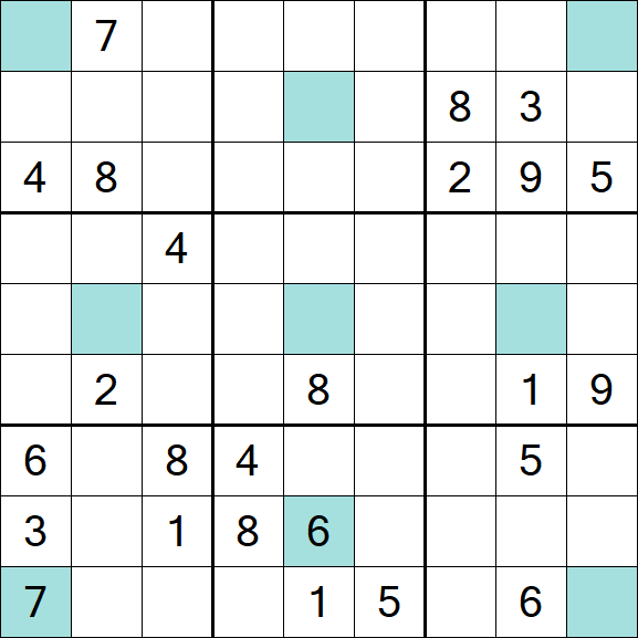 Girandola Sudoku - Difícil