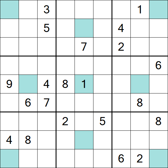 Girandola Sudoku - Difícil