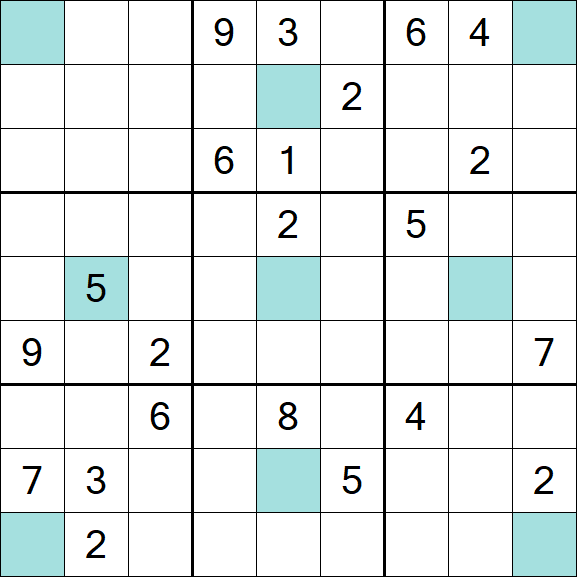 Girandola Sudoku - Schwierig