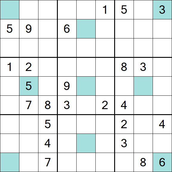 Girandola Sudoku - Difficile
