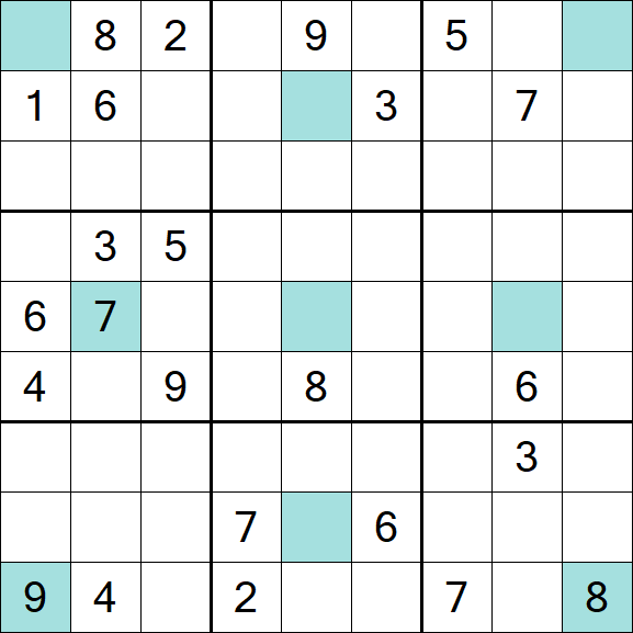 Girandola Sudoku - Difícil