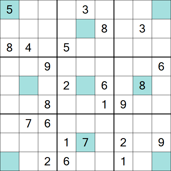 Girandola Sudoku - Hard