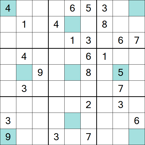 Girandola Sudoku - Difícil