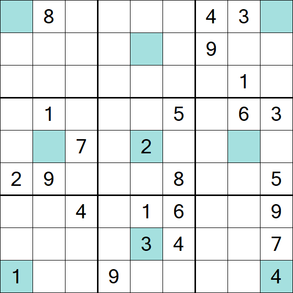 Girandola Sudoku - Difícil