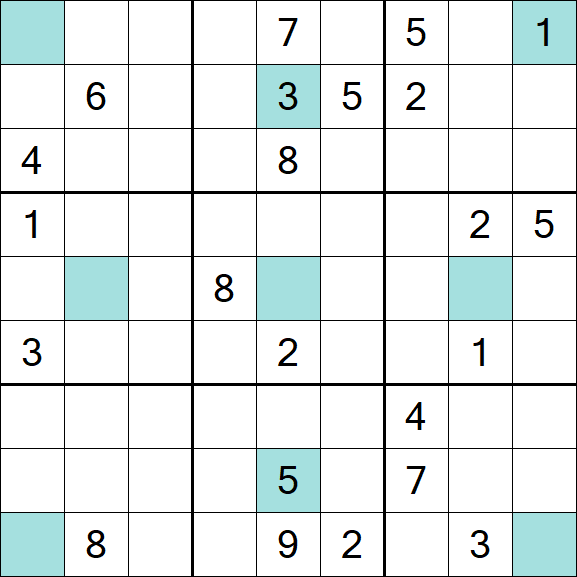 Girandola Sudoku - Hard