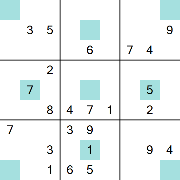 Girandola Sudoku - Difícil