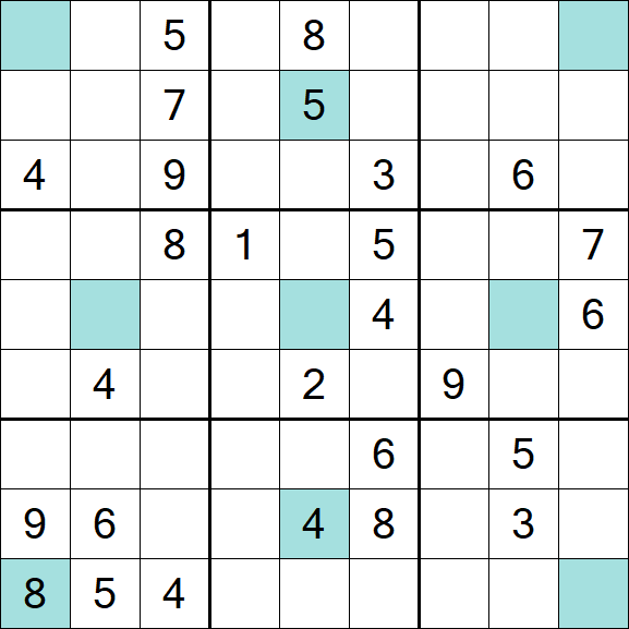 Girandola Sudoku - Difícil