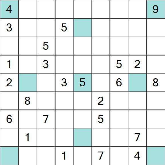 Girandola Sudoku - Difícil