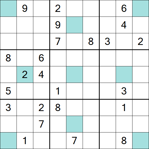 Girandola Sudoku - Difícil