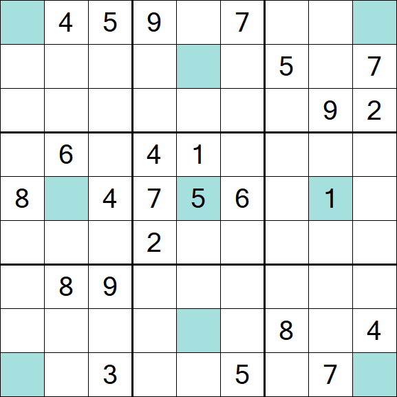 Girandola Sudoku - Difícil
