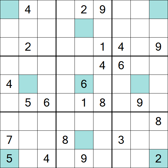 Girandola Sudoku - Difícil