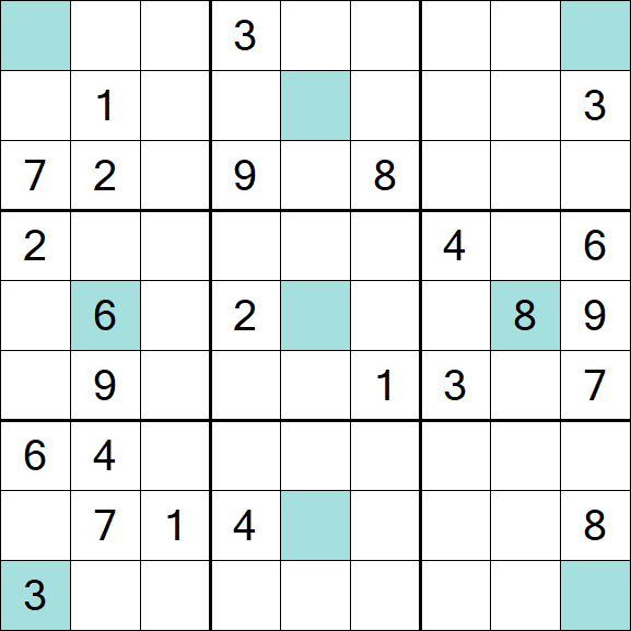 Girandola Sudoku - Difícil