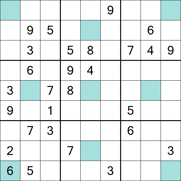 Girandola Sudoku - Difícil