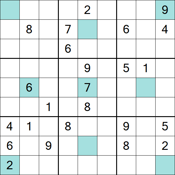 Girandola Sudoku - Difficile