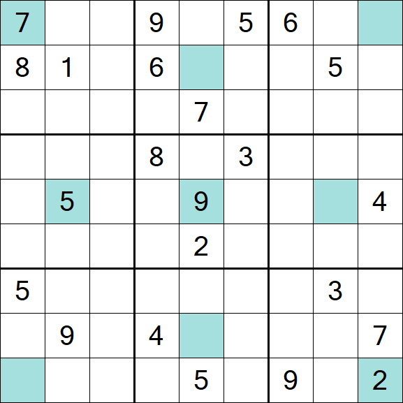 Girandola Sudoku - Difficile