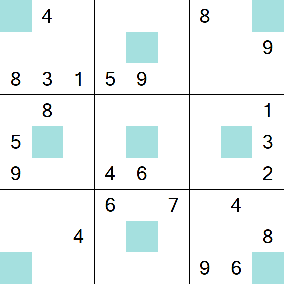 Girandola Sudoku - Difícil