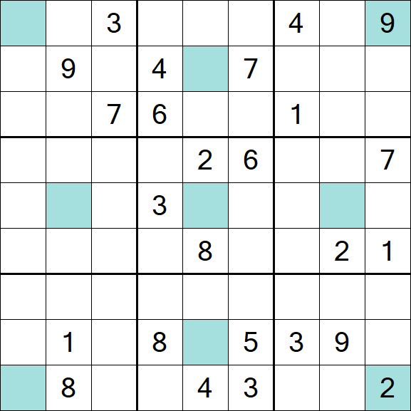 Girandola Sudoku - Difficile