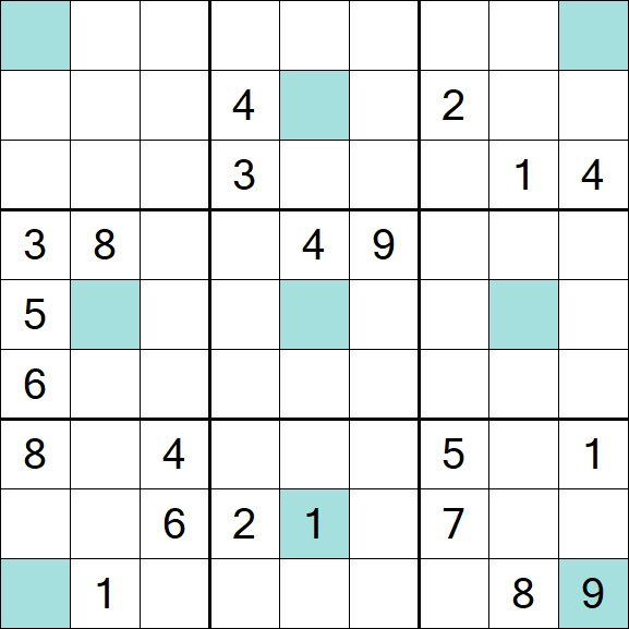 Girandola Sudoku - Difficile