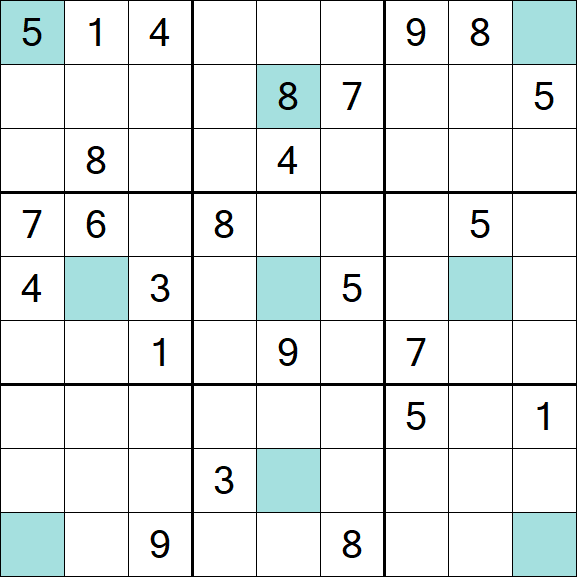 Girandola Sudoku - Difícil