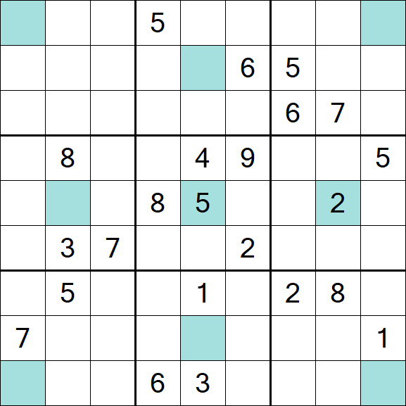 Girandola Sudoku - Difícil