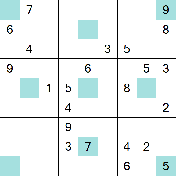 Girandola Sudoku - Difficile