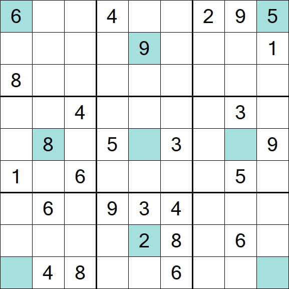 Girandola Sudoku - Difficile