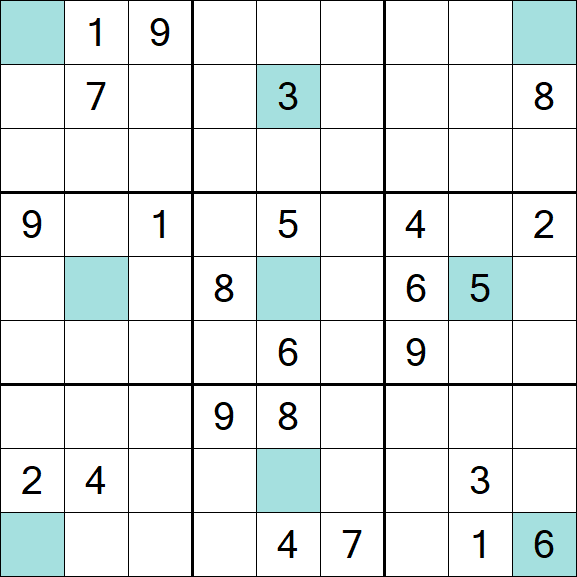 Girandola Sudoku - Difficile