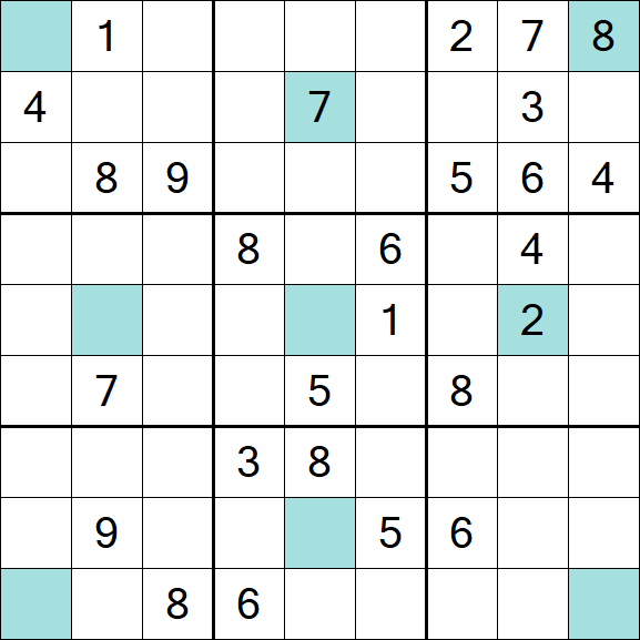 Girandola Sudoku - Difficile