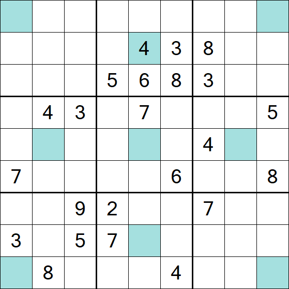 Girandola Sudoku - Difficile