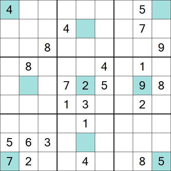 Girandola Sudoku - Difícil