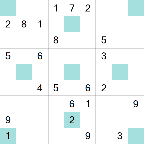 Girandola Sudoku - Difficile