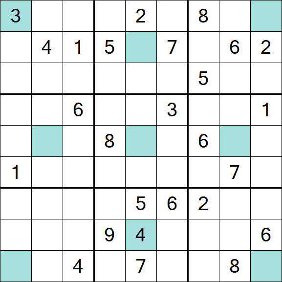 Girandola Sudoku - Difícil