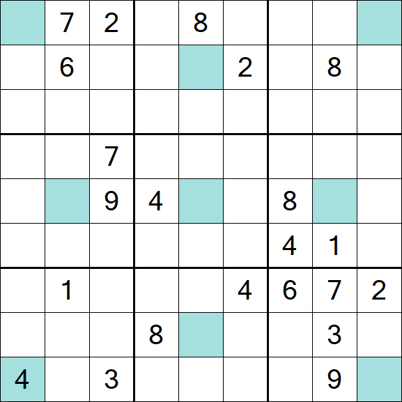 Girandola Sudoku - Difícil