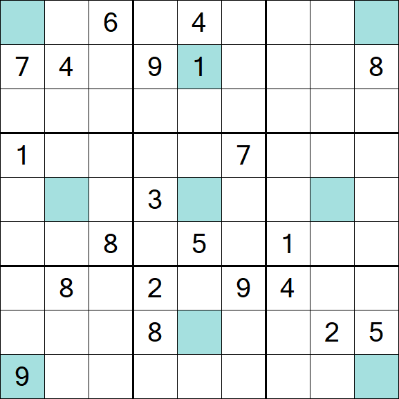 Girandola Sudoku - Difícil