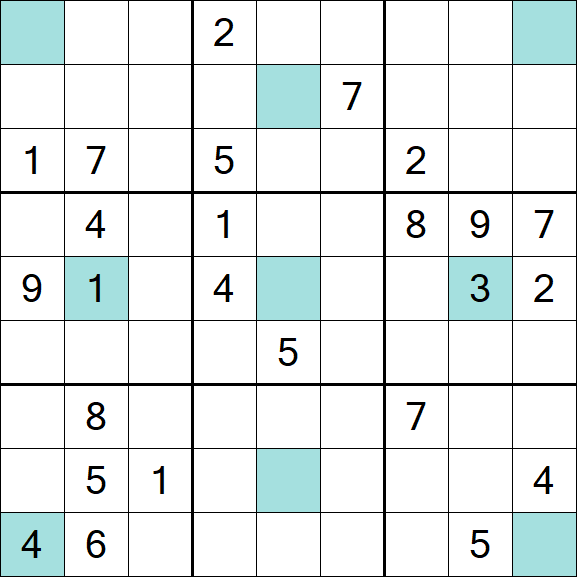 Girandola Sudoku - Difficile