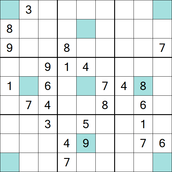 Girandola Sudoku - Difficile
