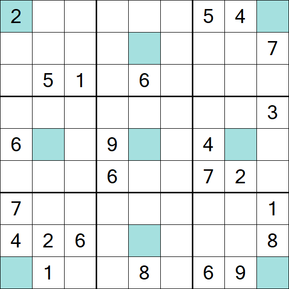 Girandola Sudoku - Hard