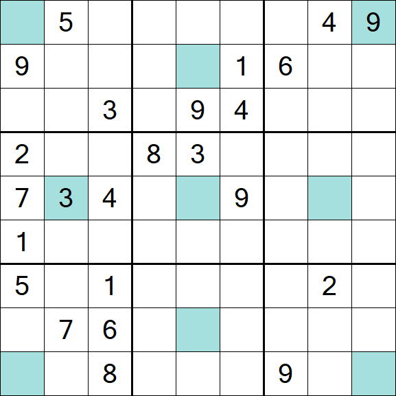 Girandola Sudoku - Difícil