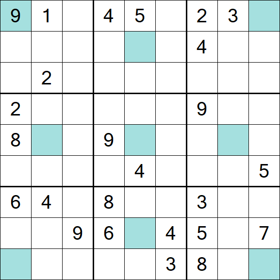 Girandola Sudoku - Difícil
