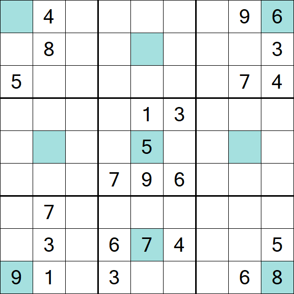 Girandola Sudoku - Difícil