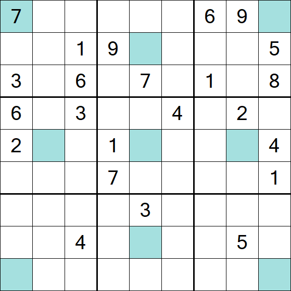Girandola Sudoku - Difficile